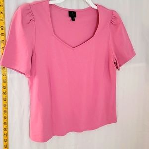 Womens Petite Pink Shirt